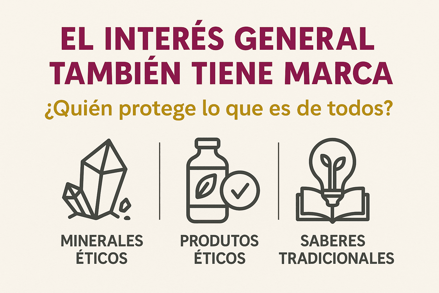Infografía sobre el interés general en las marcas de certificación