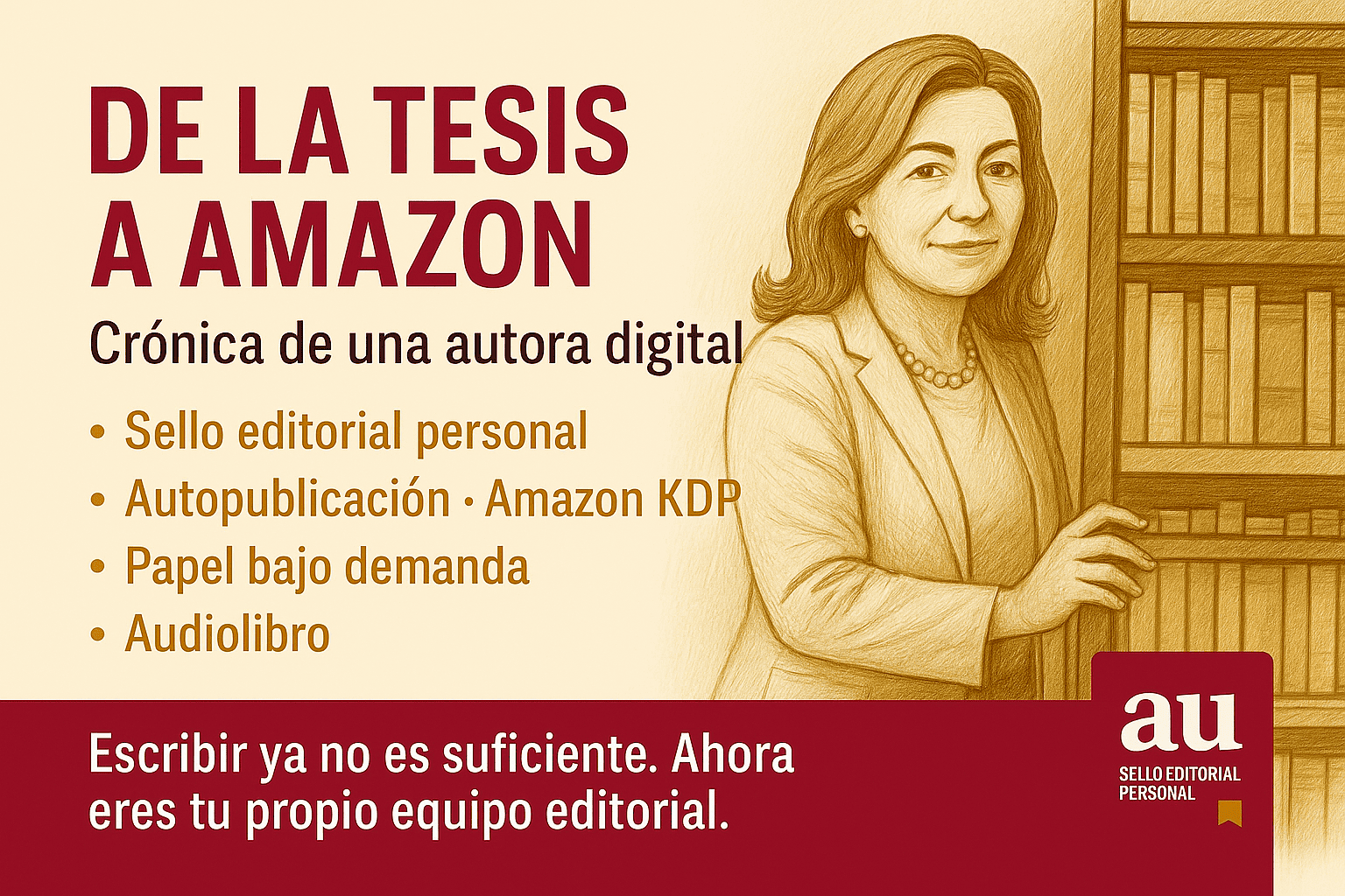 Claves para pasar de la tesis a Amazon