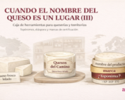 Cuando el nombre del queso es un lugar (III)” sobre topónimos en el mundo del queso, diáspora y marcas de certificación.