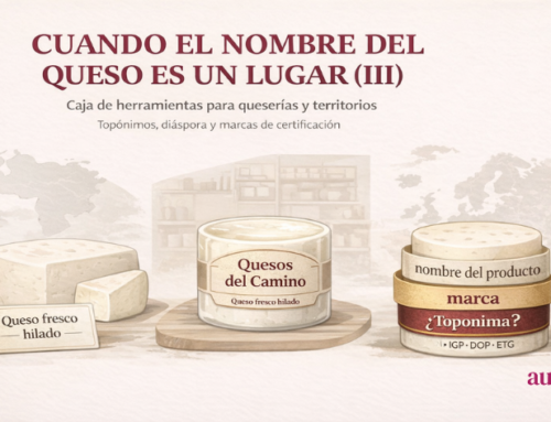 Cuando el nombre del queso es un lugar (III): una pequeña caja de herramientas para queserías y territorios