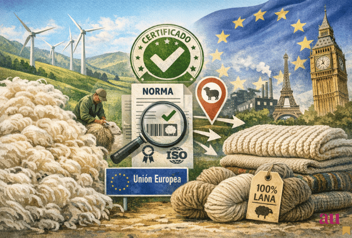 La lana no es un residuo: estándares y certificación para revalorizarla en Europa