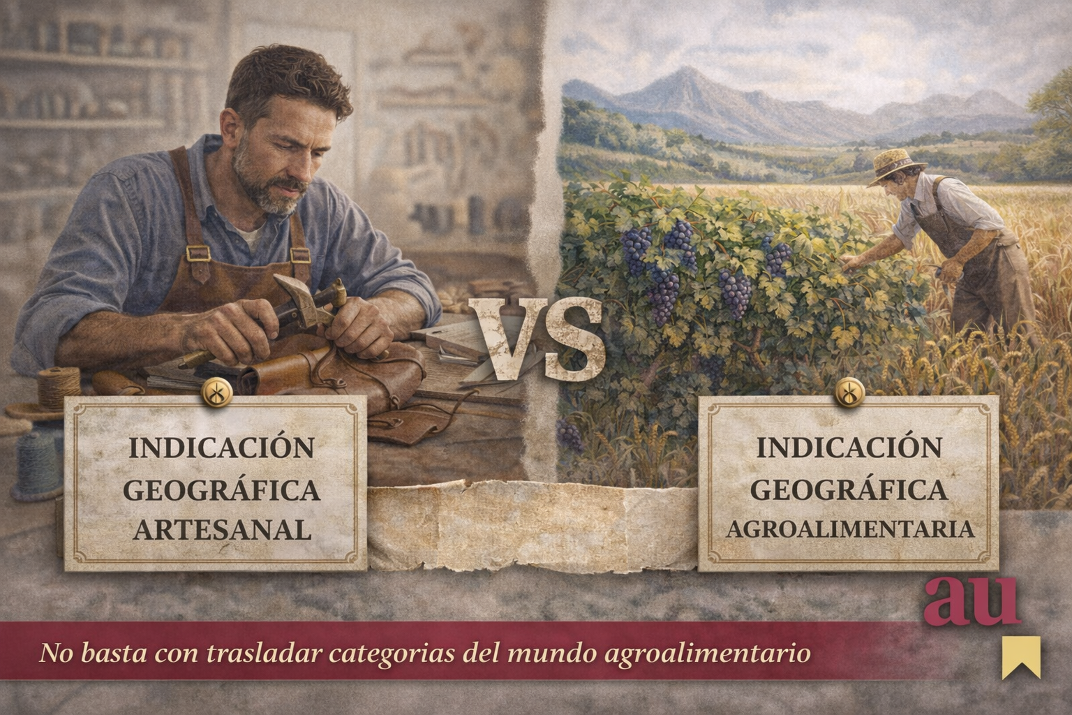 Las indicaciones geográficas artesanales no pueden leerse como un simple trasplante del modelo agroalimentario