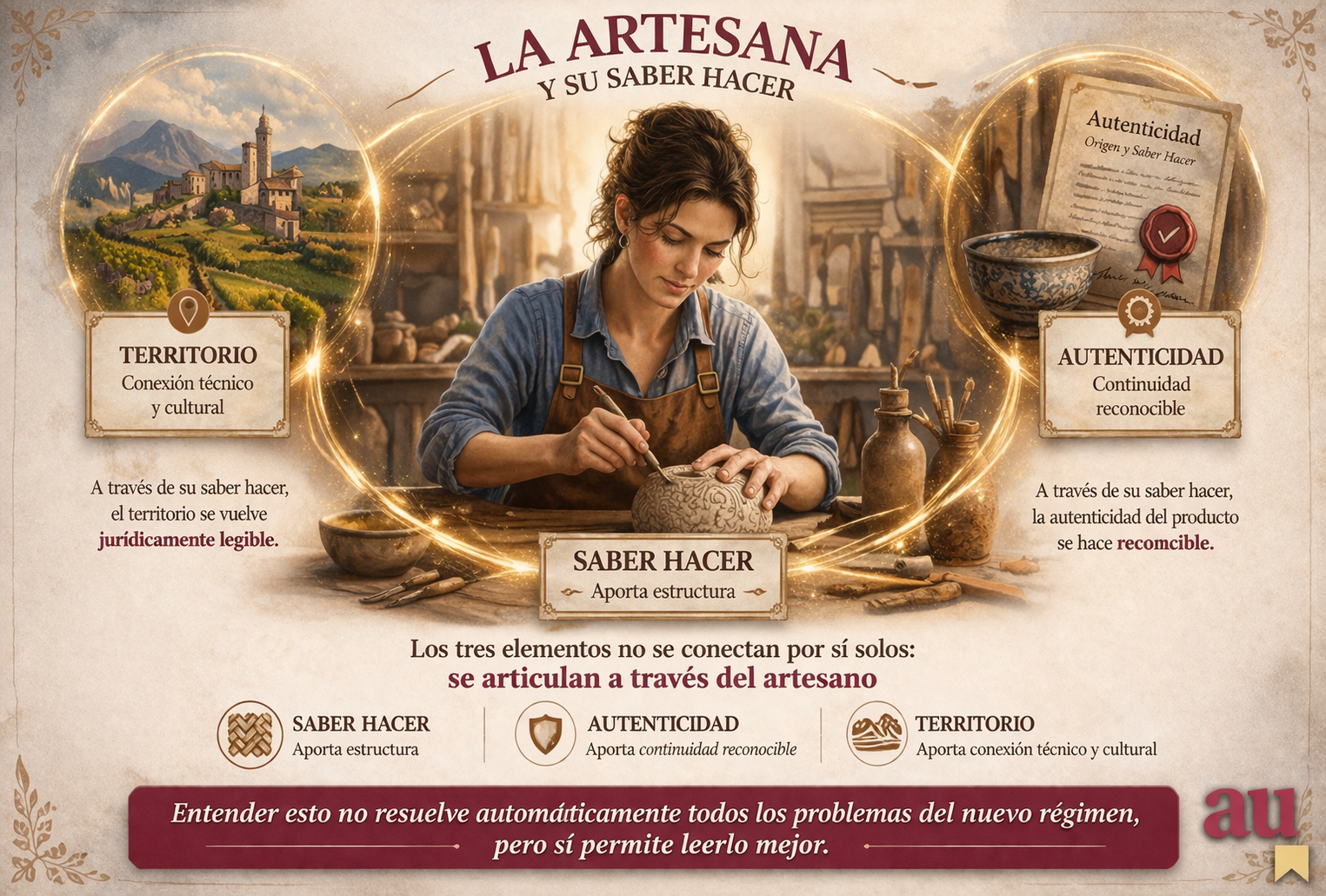 El artesano como punto de convergencia