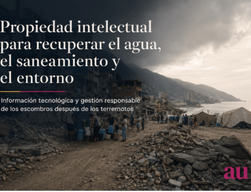 Propiedad intelectual para recuperar el agua, el saneamiento y el entorno